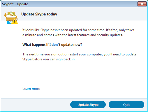 how can i update skype for mac